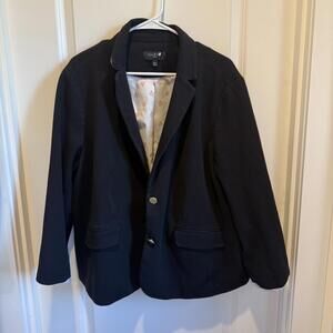 Talbots Women's Black Blazer Size 22W